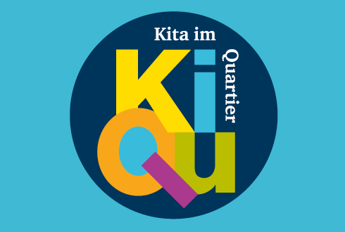Logo der Kindertagesstätte "KiQu" Logo der Kindertagesstätte "KiQu"